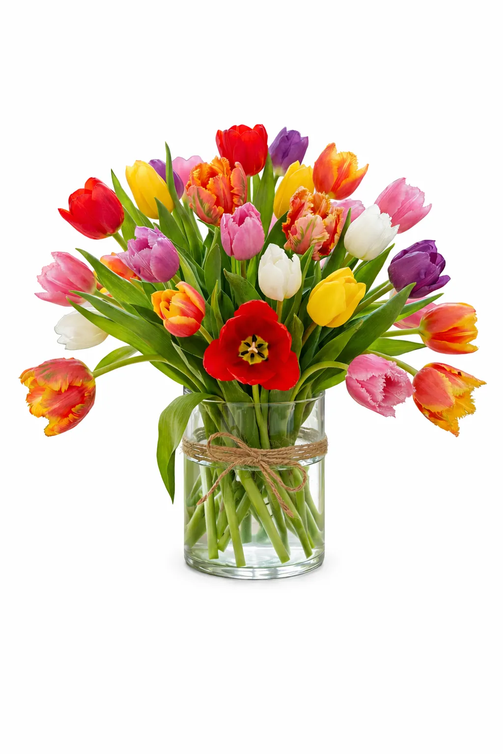 Vibrant Symphony Tulip Bouquet